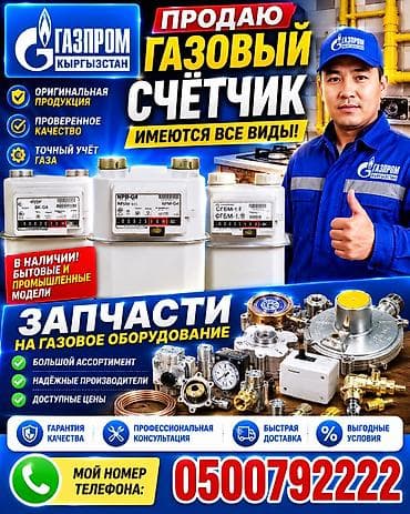 Газовые счётчики и запчасти для газового оборудования • Все виды