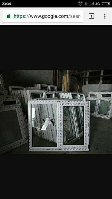 Эшиктер жана комплектөөчүлөр: Буюртмага пластик терезе, Терезе түрү: Витраждык, Мансард, Панорамалык, Акысыз орнотуу, Бөлүп төлөө жок — 2