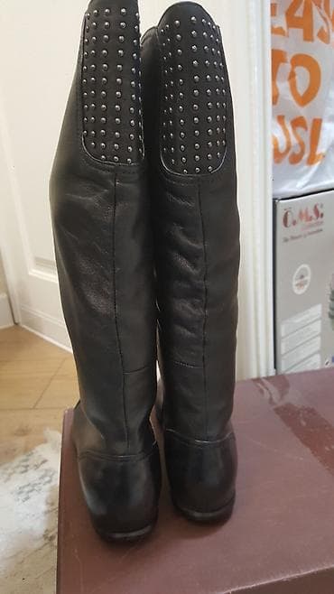 Сапоги: Кожанные сапожки 35 размер Velidass — 3