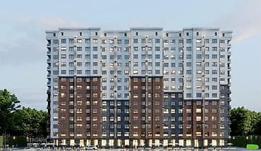 house: 2 комнаты, 69 м², Элитка, 2 этаж, Готовая ПСО (под самоотделку) — 3