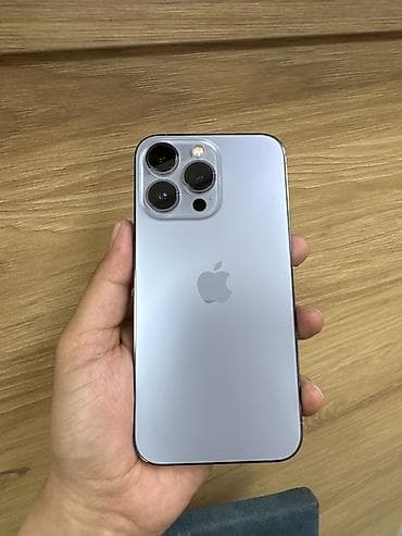 IPhone 13 Pro, 128 ГБ, Sierra Blue, 100 % at lalafo.kg IPhone 13 Pro, 128 ГБ, Sierra Blue, 100 %