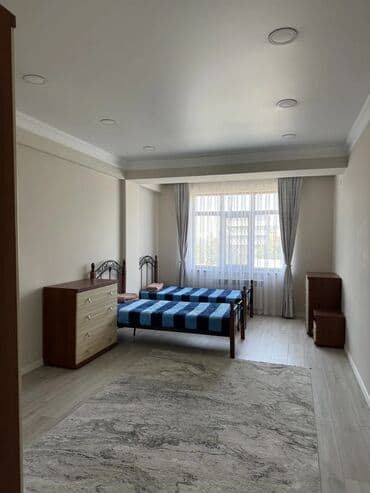 долгосрочная квартира в бишкеке: 3 комнаты, Собственник, Без подселения, С мебелью полностью — 8