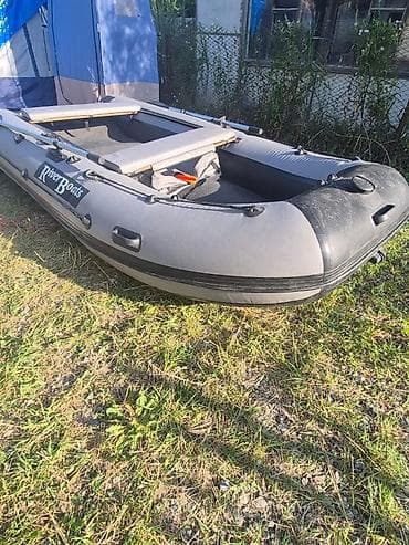 Надувная лодка RiverBoats с мотором Tohatsu, 18 л.с (Япония) Лодка