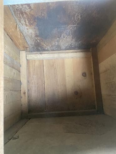 Деревянная будка/домик для собаки - Материал: натуральная древесина — 6