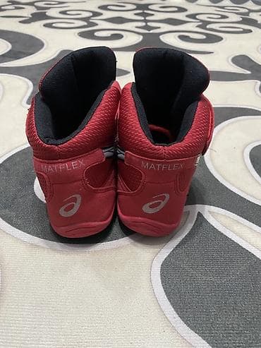 Мырзалардын бут кийими: Борцовки Asics Matflex, размер 41 (EUR). - Цвет: красный с — 3