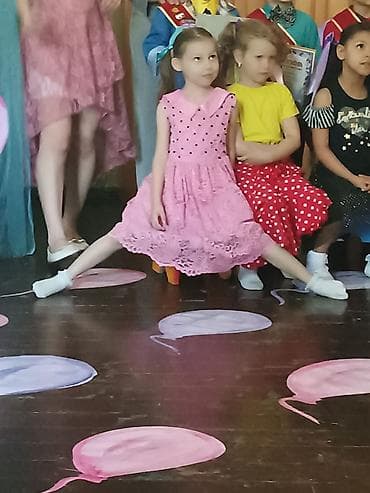 мама дочка платье: Детское платье, цвет - Белый — 4