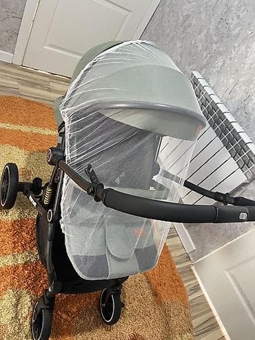 бир: Прогулочная коляска Teddy Baby (цвет: серо‑зеленый) - Легкая складная — 5