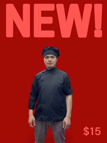 китель поварской купить: Поварской китель 🔥 Оптом и в розницу ☝️ Дордой:Центральный проход — 5