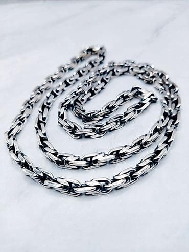 Жеке буюмдар: Серебряная цепь Рамзес 85 гр Серебро 960 проба Делаю на Заказ — 3
