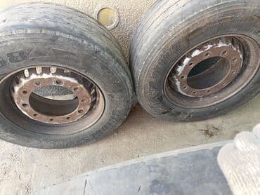 диска семерка: Железные Диски R 22,5 Пара, отверстий - 10, Б/у — 5