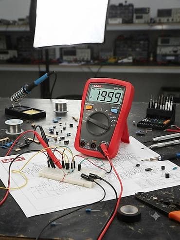 Цифровой мультиметр UNI-T UT58A+ - Тип: ручной цифровой мультиметр с — 1