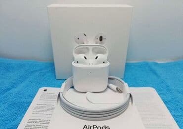 recrsi airpods: Вкладыши, Apple, Новый, Беспроводные (Bluetooth), Классические — 9