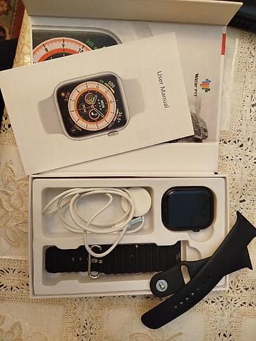 Башка акылдуу сааттар: Смарт-часы - Экран 2.0" (указано на коробке), сенсорный, с яркими — 1