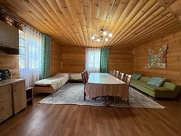 дом барачной: Сдаётся коттедж на Иссык-Куле. Срубный дом со всем необходимым для — 8