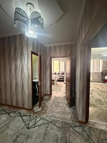 трёхкомнатные квартиры: 2 комнаты, 67 м², Ак-Орго ж/м 105 серия, 3 этаж, Дизайнерский ремонт — 6