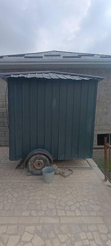 act building: Передвижной металлический киоск/будка на прицепном шасси — 2
