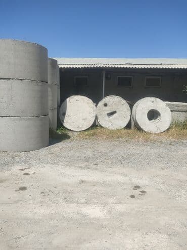 мебель в бишкеке фото цены: Железобетонное (ЖБИ) кольцо для септика Размер: 150 x 100 x 1 см, Платная установка — 5