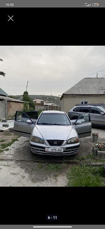 бир: Hyundai Elantra: 2005 г., 1.6 л, Кол менен иштөөчү, Бензин, Седан — 6