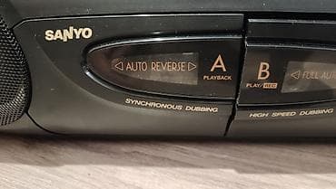 проигрыватель cd: 2 аппарата фирма Sanyo, бумбокс и плеер, бумбокс полностью рабочий — 3
