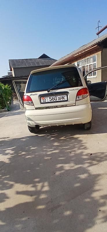 Унаа: Daewoo Matiz: 2010 г., 0.8 л, Кол менен иштөөчү, Бензин, Хетчбек — 1