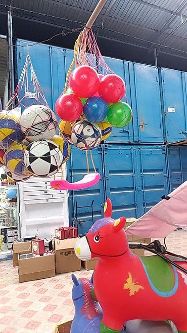 Мячи: Детские товары для активных игр на улице и дома. - Надувные и — 1