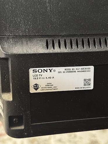 lcd: Телевизор Sony KLV-40EX430, 40" - Тип: ЖК-телевизор (LCD) - — 2