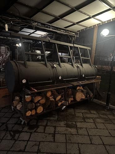 мясо реско: Продаю смокер для мясо 
Длина 3 метра толщина металла 8 мм — 1