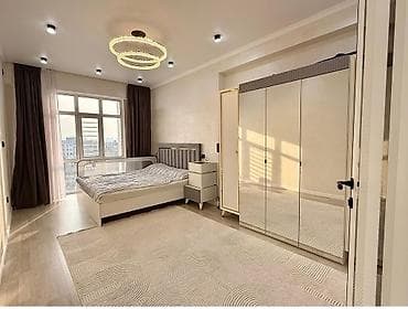 hostel osh: 3 комнаты, 95 м², Элитка, 10 этаж, Дизайнерский ремонт — 4