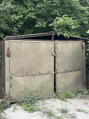 тентовый гараж: Металлический гараж продаю Без места надо забирать - Материал — 1