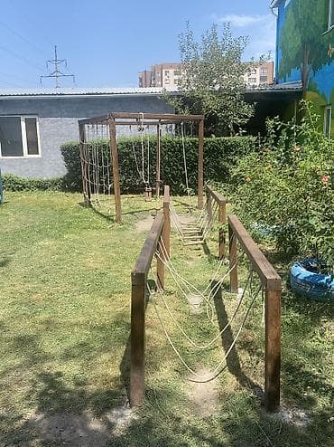 детский игровой комплекс: Продается детская площадка и деревянный комплекс для частного детского — 3