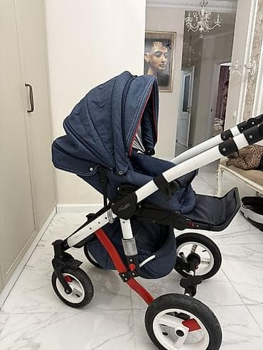 коляски дет: Коляска, Другой бренд, Б/у — 2