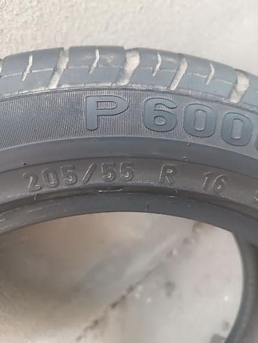 toyota matrix: Шины 205 / 55 / R 16, Лето, Б/у, 1 шт, Легковые, Pirelli — 2