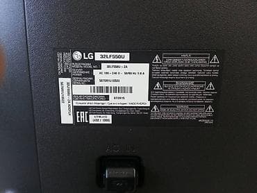 redmi note 3: Телевизор LG 32LF550U . Диагональ 32" В идеальном состоянии пульт — 4
