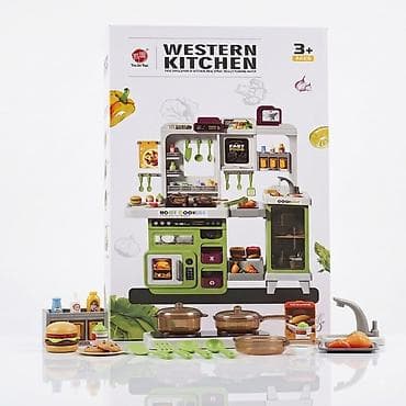 magic beat: Игровая кухня WESTERN KITCHEN (возраст 3+) — большой набор для ролевых — 2