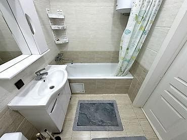 Недвижимость: 1 комната, 51 м², Джал мкр (в т.ч. Верхний, Нижний, Средний) Элитка, 13 этаж, Евроремонт — 7