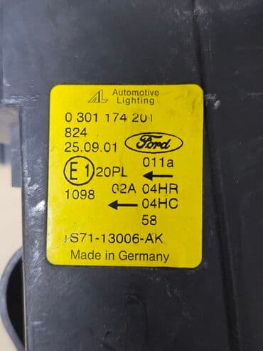 купить передний бампер на форд мондео 3: Алдыңкы сол фара Ford 2002 г., Колдонулган, Оригинал — 9