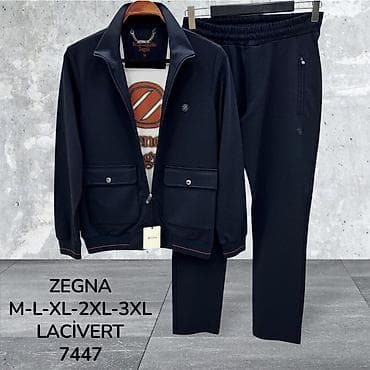 Мужской спортивный костюм ZEGNA, модель - Комплектация: куртка на