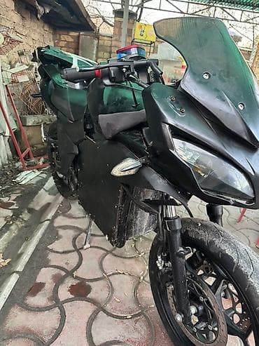 Электромотоцикл в спортивном обвесе Описание: - Тип: электрический