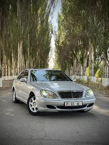 Mercedes-Benz S-Class: 2003 г., 3.7 л, Автомат, Бензин, Седан