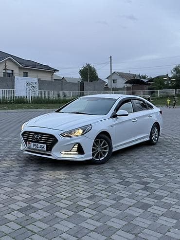 hyunday sonata: Hyundai Sonata: 2018 г., Автомат, Бензин, Седан — 4