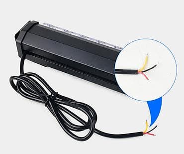 led matrix panel: Светодиодный проблесковый предупреждающий свет 12–24 В — 2