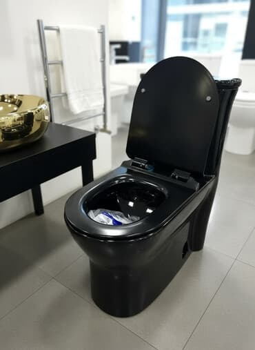 устанавливаем унитазы: Унитаз Напольный, Новый, Материал: Керамика — 1