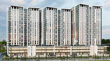 панорама парк авангард: Строится, Элитка, 1 комната, 44 м² — 1