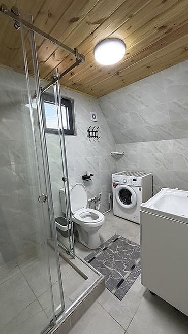 bishkek park residence: Иссык-Куль Аренда уютного деревянного домика с мансардой и современной — 5