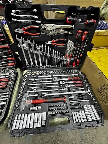 Мультитулы: 2500 сом и выше Набор слесарно-автомобильного инструмента в прочном — 5