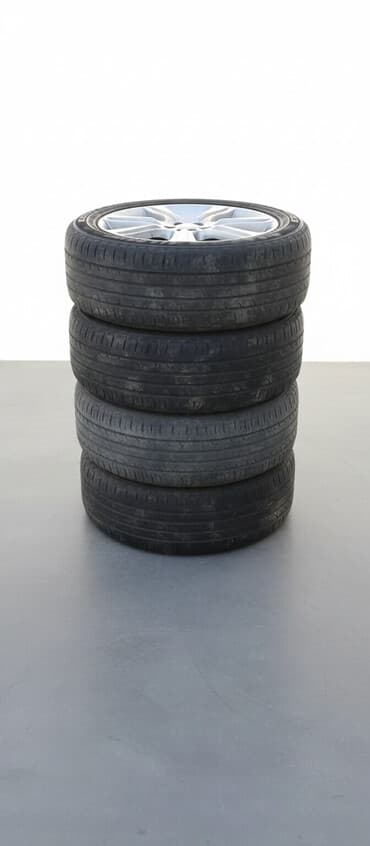 купить диски на хонду аккорд: Колеса в сборе 215 / 55 / R 18, Лето, Б/у, Комплект, Легковые, Литые, отверстий - 5 — 1