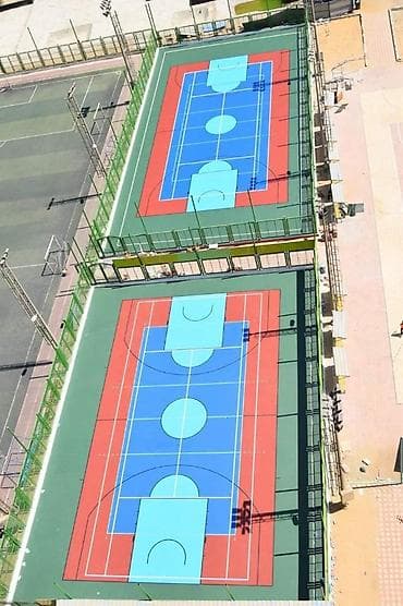 Бесшовное резиновое покрытие под ключ Резиновое покрытие Бишкек at lalafo.kg Бесшовное резиновое покрытие под ключ Резиновое покрытие Бишкек