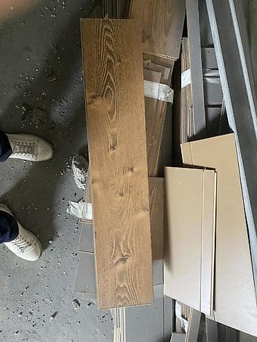 Ламинат под дерево, планки - Материал: ламинированные панели с