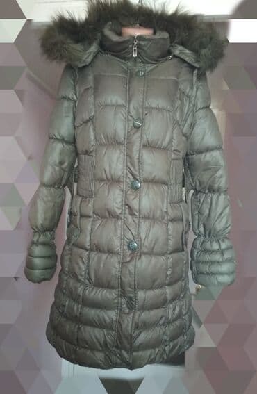 дордой женские куртки: Пуховик, Короткая модель, С капюшоном, XL — 10