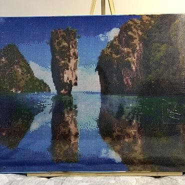 грабли цена: Алмазная мозаика💎✨ 50*40-550сом 40*30-450сом В наборе:стразы, стилус — 6